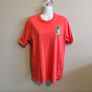 Under Armour M Loose HeatGear Crew Neck T-Shirt Tee Melon